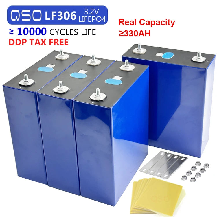 10000~11000 Life Po4 Cycle Mb30 306Ah Lifepo4 3.2V Lf306 Lf 306 Ah a M30 320Ah 306Ah Lifpo4 Battery for Solar Power System