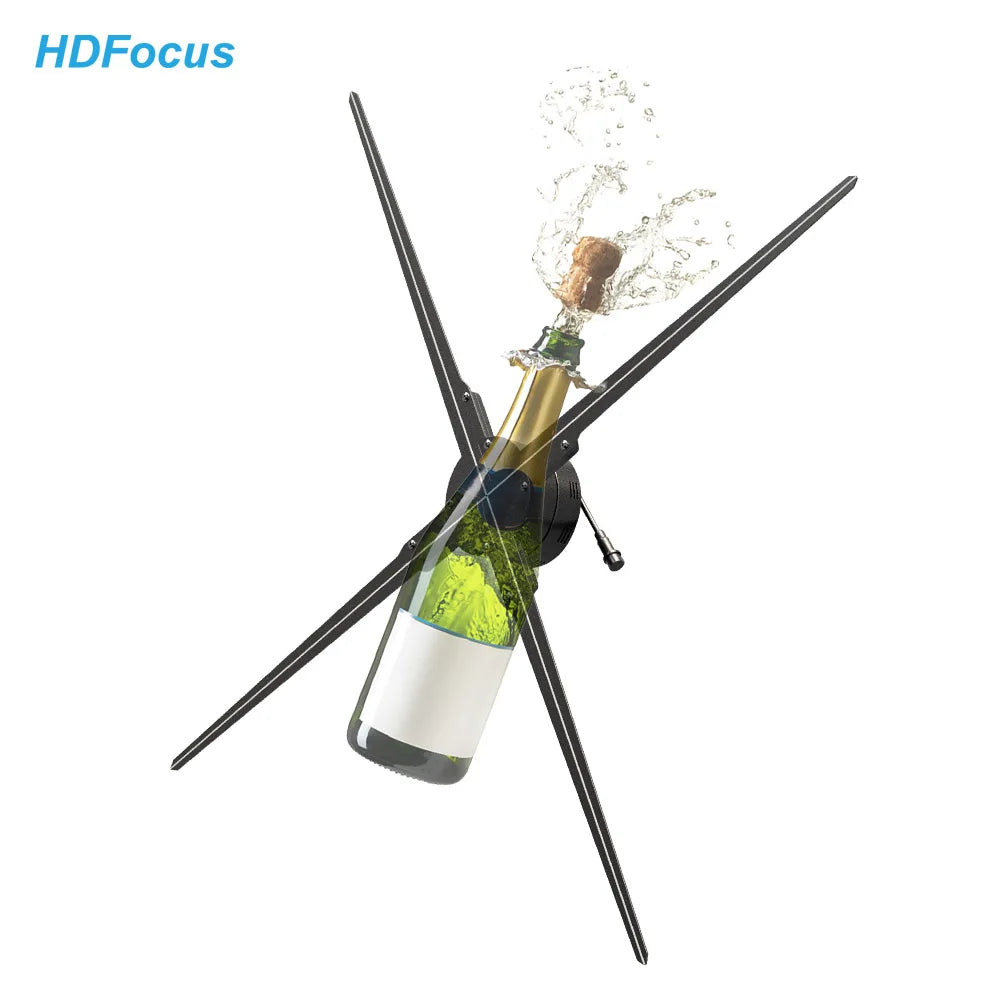 100cm Hologram Fan for Advertising 3d Hologramme Publicit Ventilateur