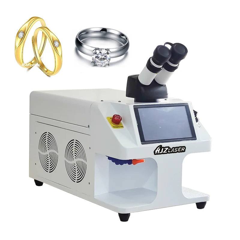 100W Goldsmith Tools Portable Mini Jewelry Laser Welding Machine for Gold Silver Necklace Spot Welding Soldering Machine