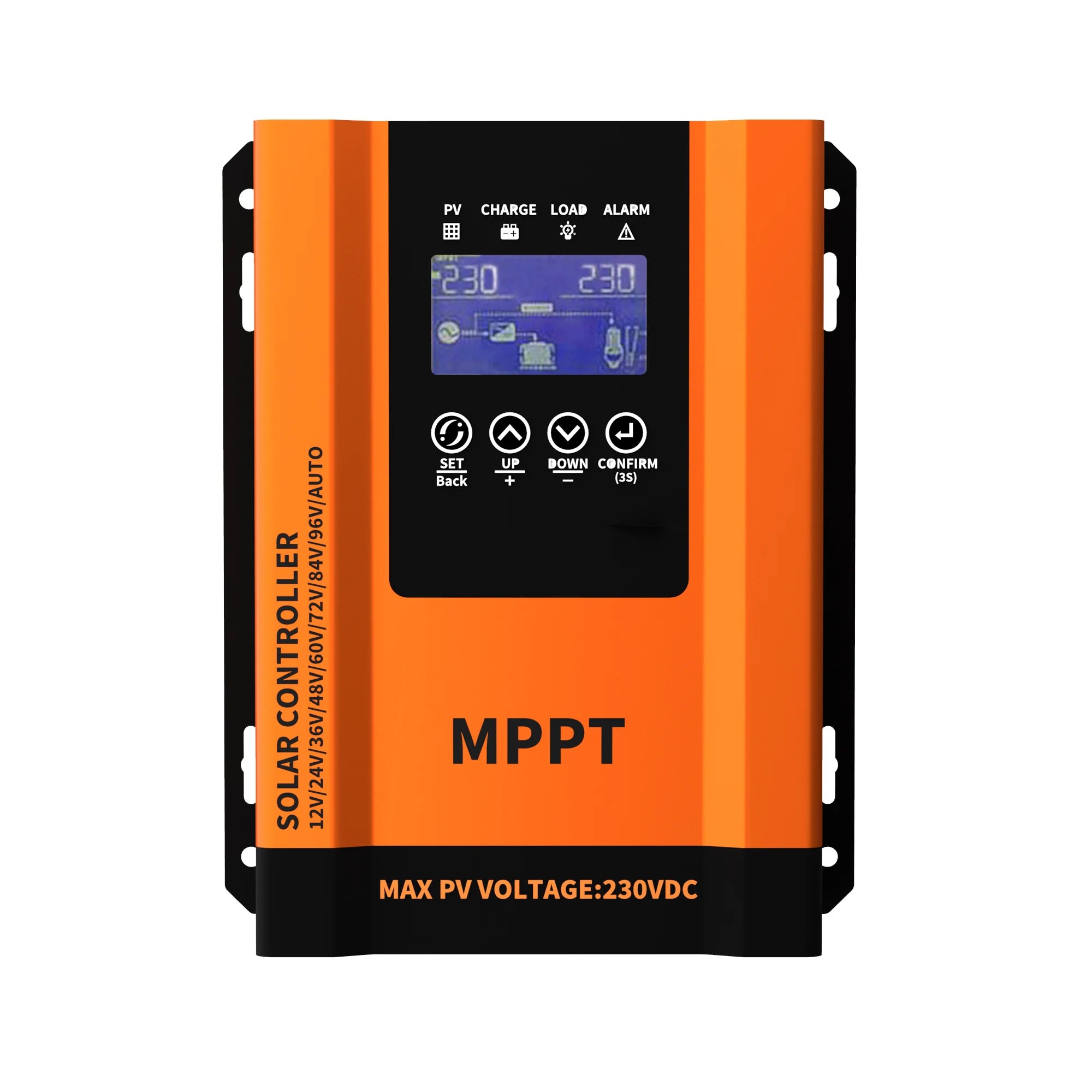12V 24V 36V 48V 60V 72V 84V 96V Auto Mppt Regulator Solar Control 30A 40A 50A 60A  Mppt Lithium Solar Power Charger Controller