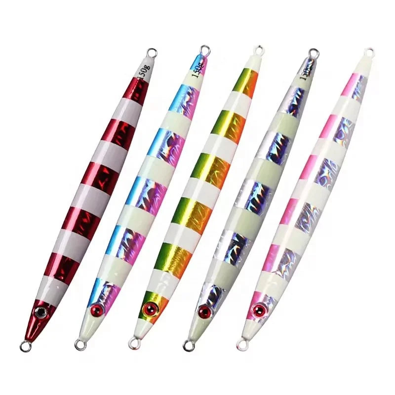 100g 150g 200g Sea Fishing Baits Fishing Slow Fast Jigs Switch Jiging Jig Head Lure Bait Fishing Lure Metal Jig