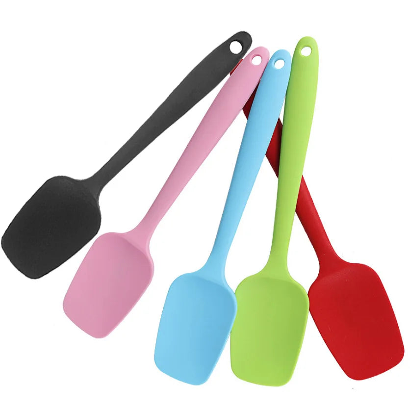 11 Inch Heat-Resistant Non-stick Silicone Scraper Spatula Kitchen Cake Tools for Baking&Pastry