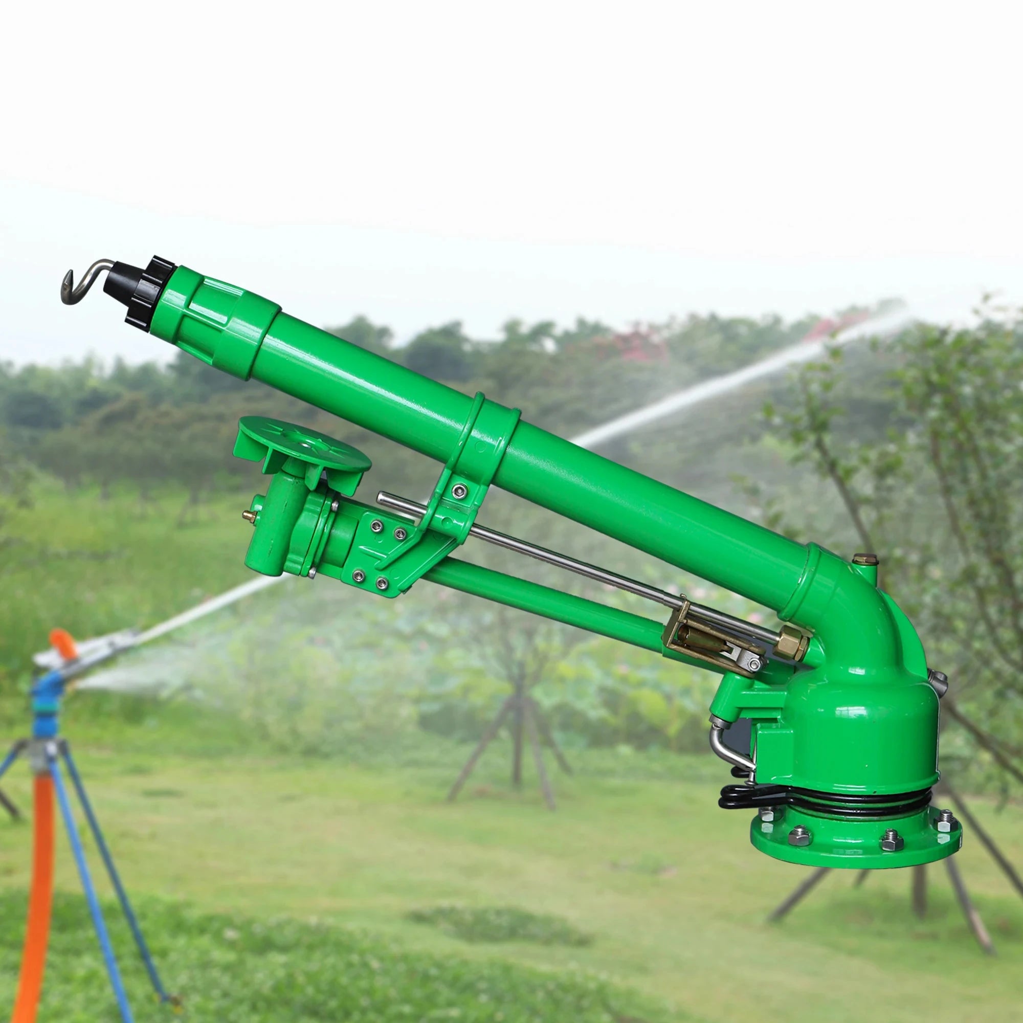 1.5 Inch  DN40 Female Thread Rain Gun Sprinkler Watering Gun Sprinkler Agriculture Irrigation Rain Spray Gun
