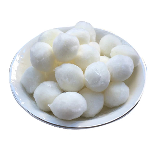 100% Polyester Fiber Ball Raw Material Filter Ball