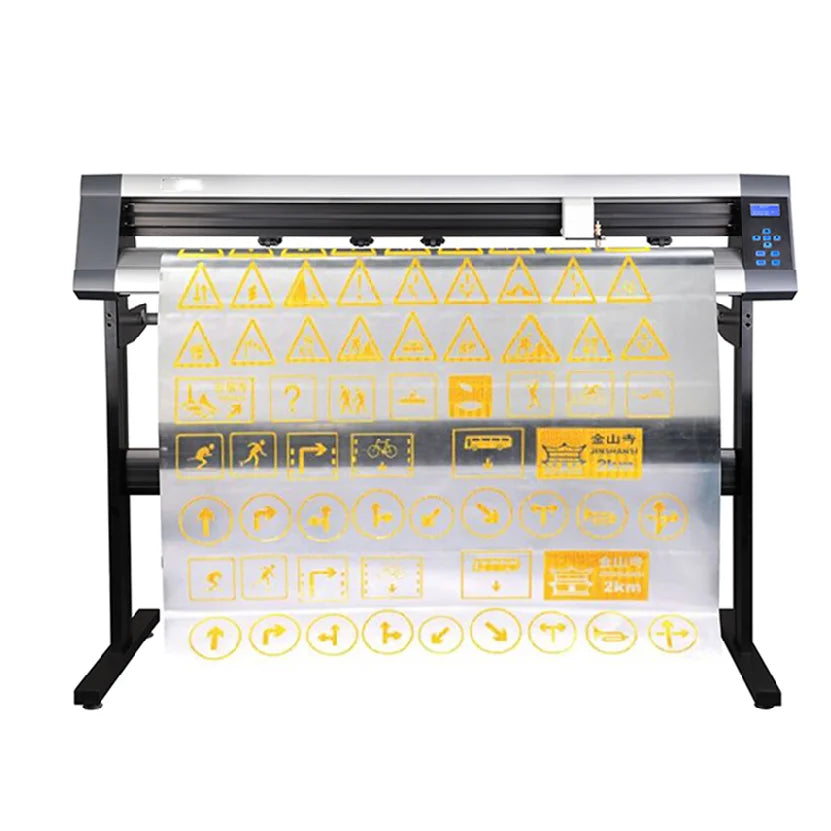 1200 Hot Sale PPF Cutting Plotter 1.2m Car Vinyl Wrap Cutting Machine Window Tint Film Cutter with Car Model Software
