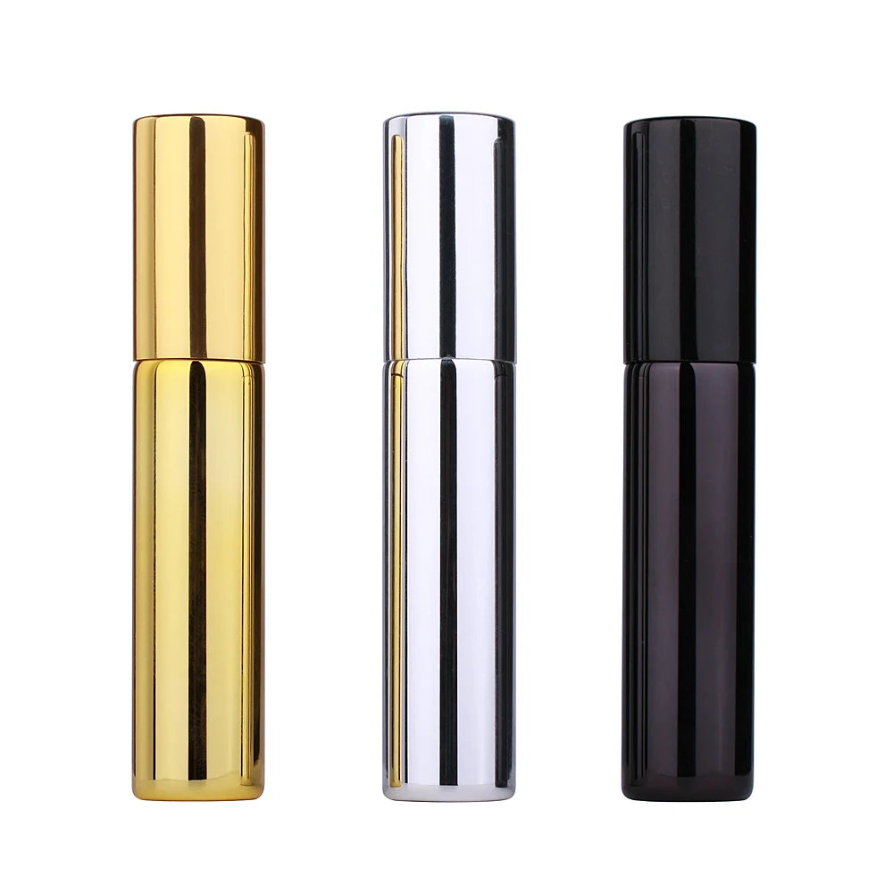10ml Mini UV Glass Refillable Perfume Atomizer for Sample Empty Tester Vials Perfume Bottle Glass