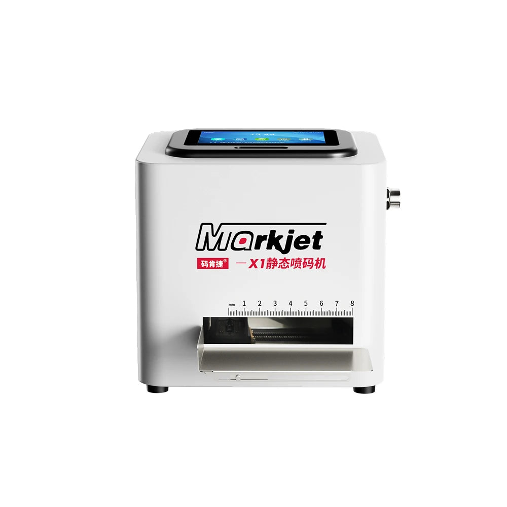 12.7mm Desktop Static Printer Production Date Bottle Small Box Qr Code Batch Number Inkjet Coder