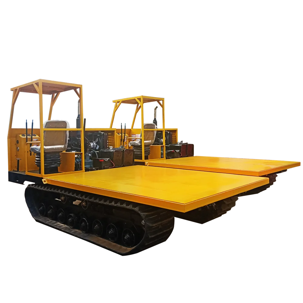 1.5ton Oil Palm Dumper Truck Garden Loader Mini Track Crawler Dumper Made in China