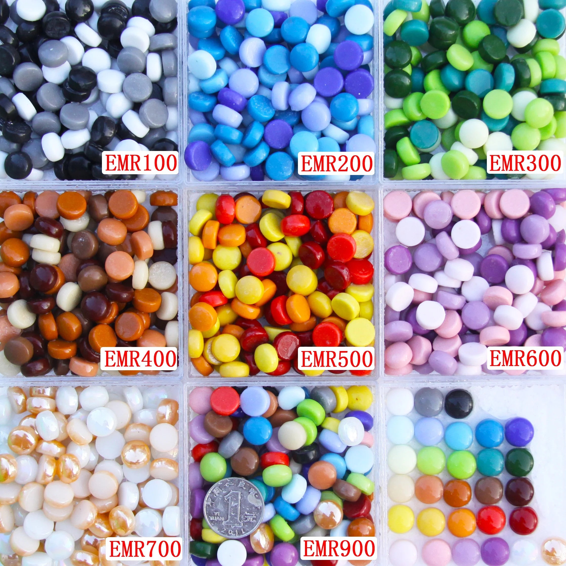 12mm Round Recycled Glass Gem and Glass Nugget for DIY Hobbies Art Glass Gem Bead Multicolored Nuggets Hot Sale