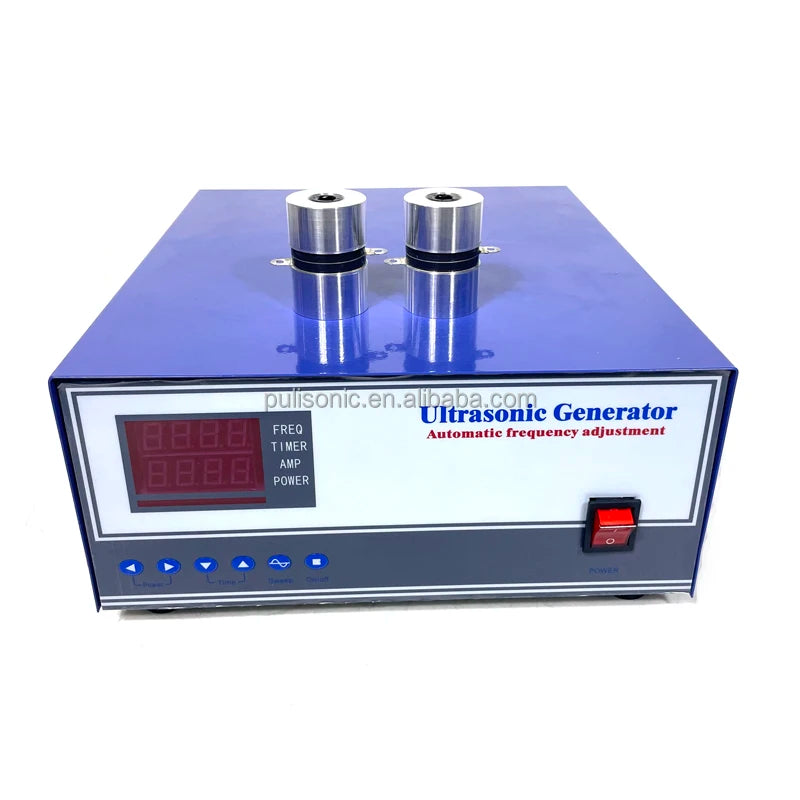 1200W 40KHZ Ultrasonic Frequency Generator Power Supply Ultrasonic Cleaner Generator for Heated Ultrasonic Cleaning Baths