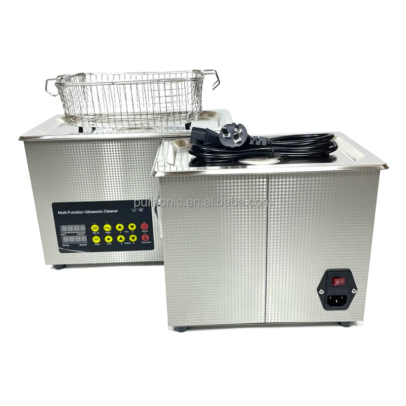 10L Upgraded Ultrasonic Cleaner Professional Digital Lab Ultrasonic Cleaners Mechanical & Digital Cleaning Baths