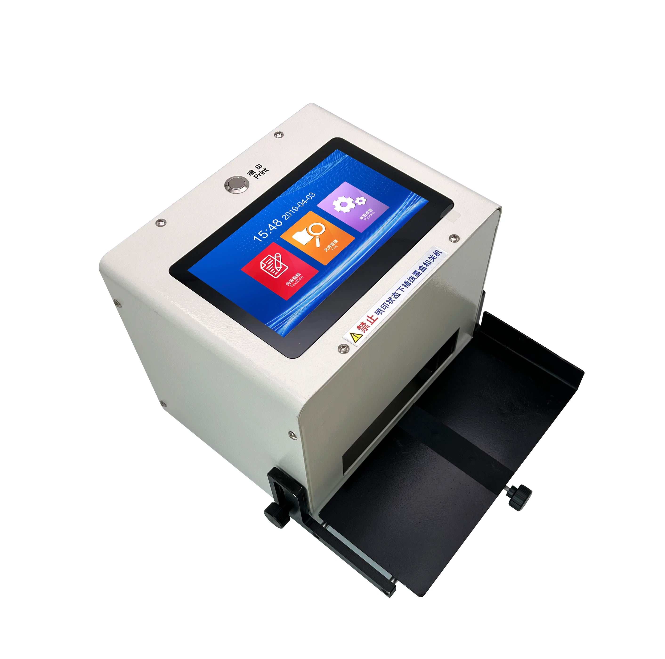 12.7mm Portable Batch Code Foil Printing Labeling Machine Expiry Code Printing Machine Plastic Envelope Printer