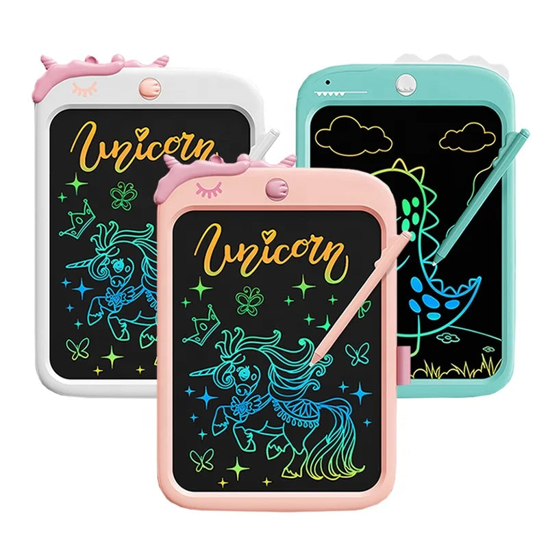 10 Inch Toddler Doodle Board Eye Protection Memo Screen Mini Learning Toy Electronic Graphic Pad LCD Writing Tablet