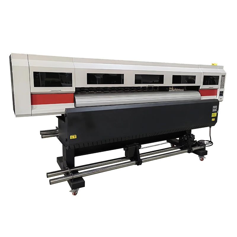 1.8m Sublimation Printer 4 I3200 Heads Industrial Sublimation Printer Heat Press Machine Used in Clothing Industry Home Textile