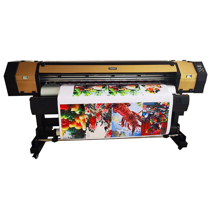 1.8m Digital Inkjet Printer Single Head Tarpaulin Printer Sticker Printing Machine Xp600 I3200 Eco Solvent Printer