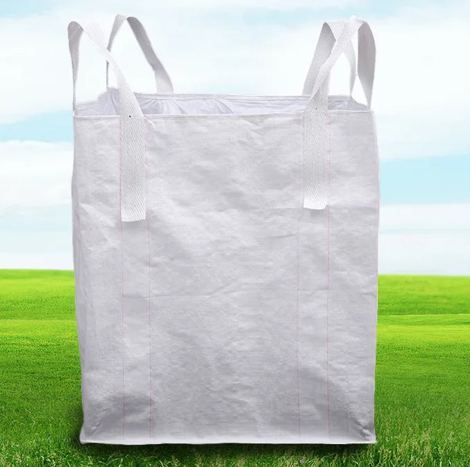 1 Ton Food Grade PP Jumbo Bag 1000kgs Capacity Container FIBC for Big Bulk Packing