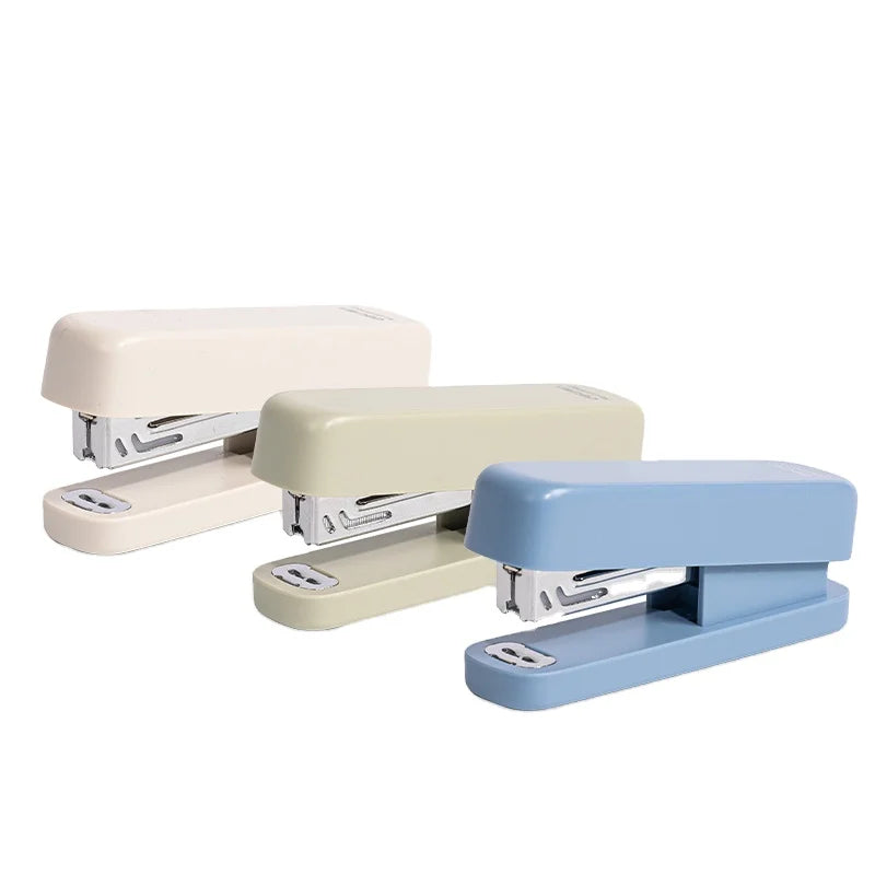 0221PRO Business Desktop Office Stapler Metal Labor-saving Stapler Portable Students Stapler 144pcs Per Carton Set
