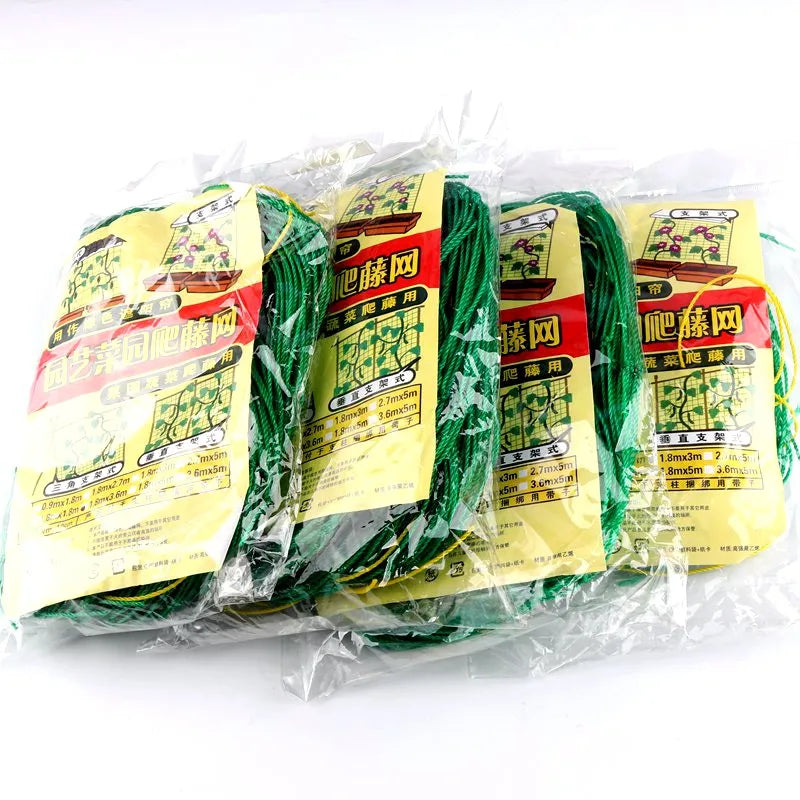 1.8m X 3.6m Plastic Plants Climbing Net Vegetable Vine Netting Support Grow Net Nylon Mesh Trellis Netting