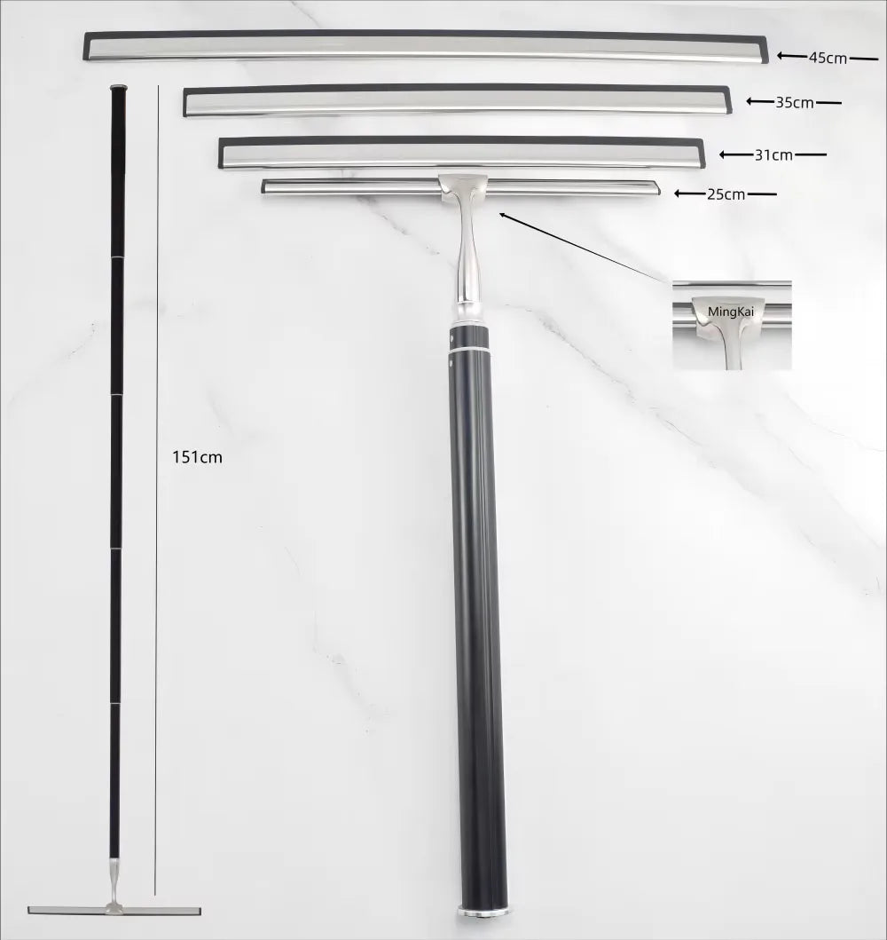 10-Inch Shower Squeegee for Glass Doors and Windows Bathroom Mirror Tile Car Cleaning Squeegee Wiper for Clearing Water Dust