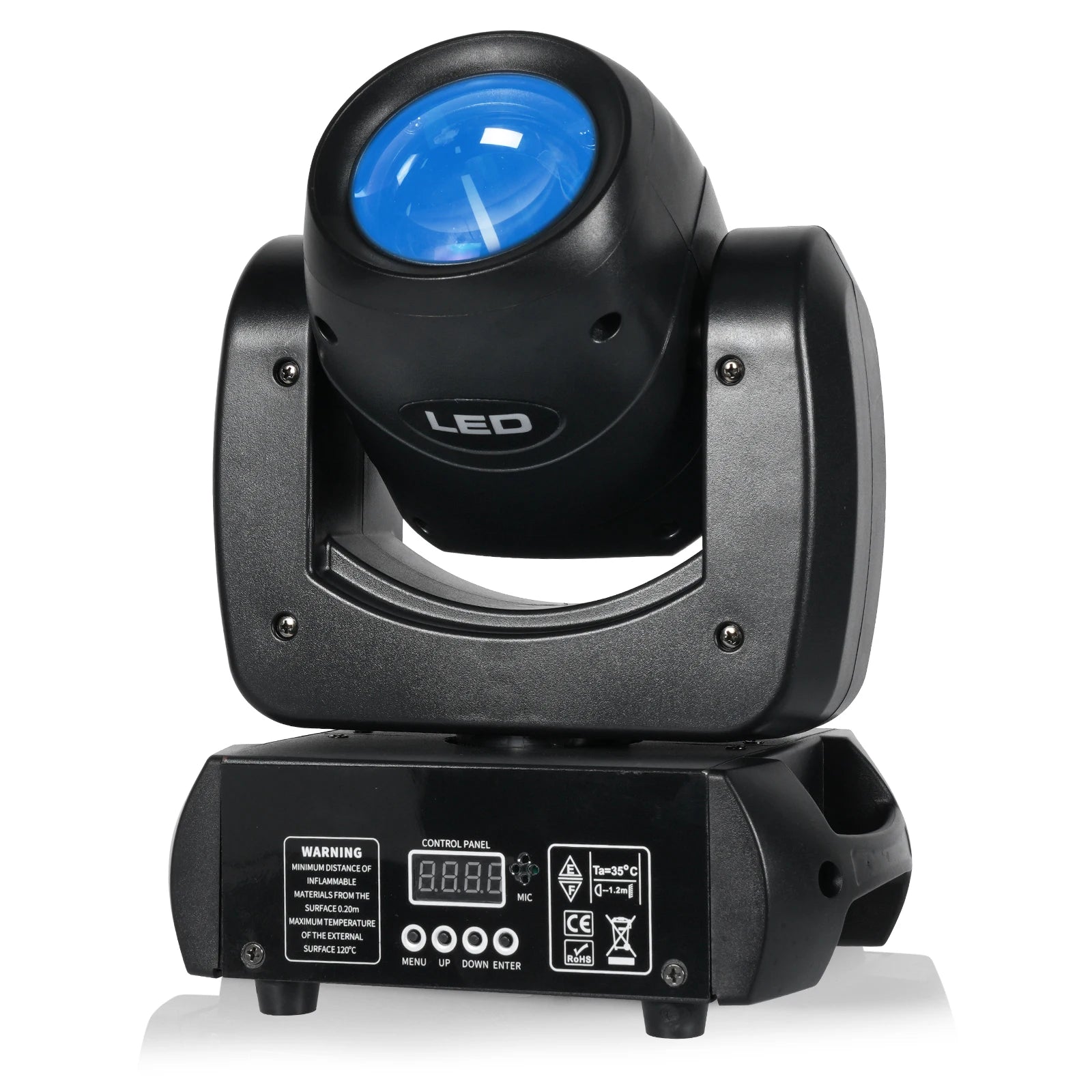 100W LED Beam Gobo Moving Head Stage Light Dazzling Effect DMX for Club KTV Disco DJ Party Lighting