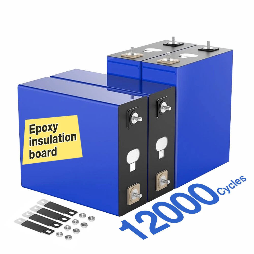 11000 Cycles 330Ah Hthium Battery 3.2V 315Ah 280ah Lifepo4 Battery Prismatic Lithium Ion Lto Cells Akku for 12V 48V Battery Pack