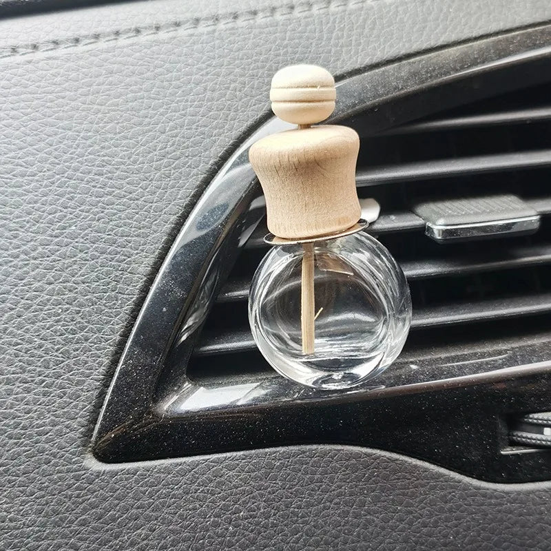 10ml Car Air Freshener Auto Perfume Diffuser Bottle Aromatherapy Fragrance Car Glass Diffuser Bottle