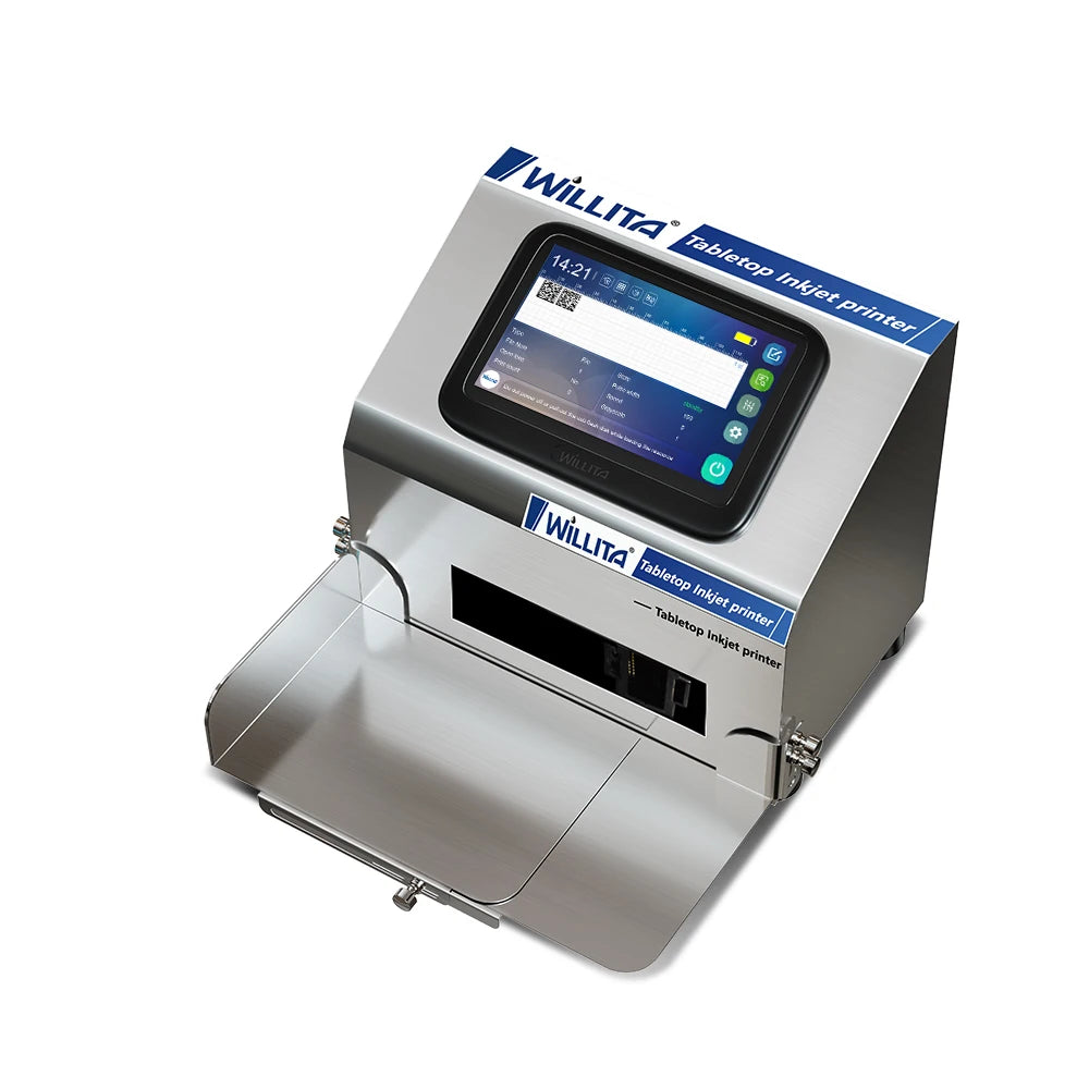 12.7mm Manual Hand Jet Printer Packing Date Coding Logo Machine Tij/cij Bottle Carton Box Handheld Printer