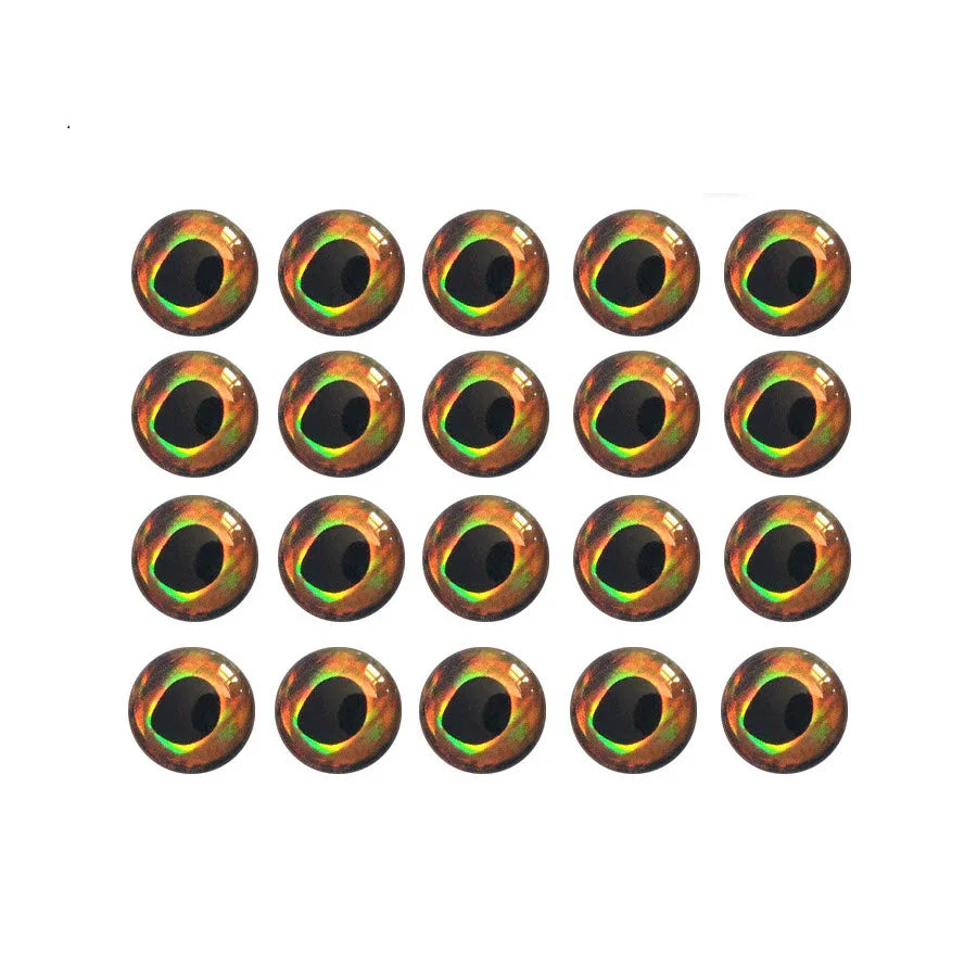 1000pcs Lifelike Artificial Oval 3d Eye Model 3mm-12mm Unpainted Fish Eye Stickers Lure Eyes