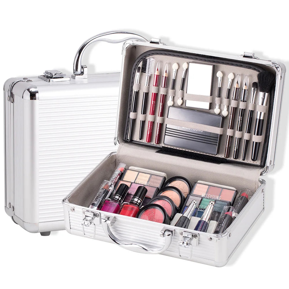 1157A1 Professional Ladies Organic Gift Makeup Kit Full Box Set All-In-One Cosmetic Girls Makeup Sets Eco-Friendly Cosmetics Box