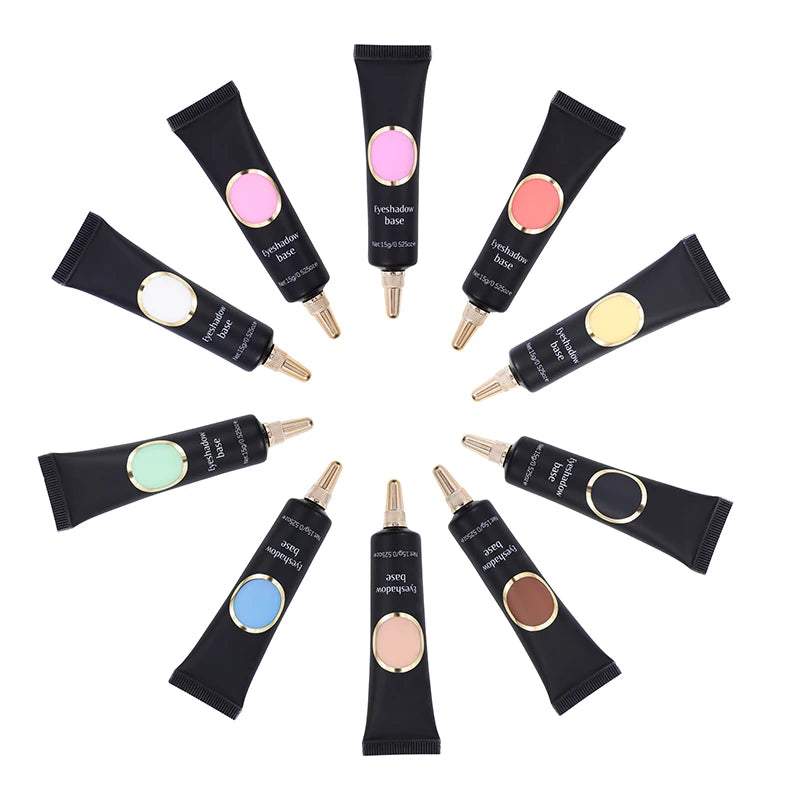 10 Colors Waterproof Eyeshadow Base Pigmented Cream Private Label Long Lasting Eyeshadow Base