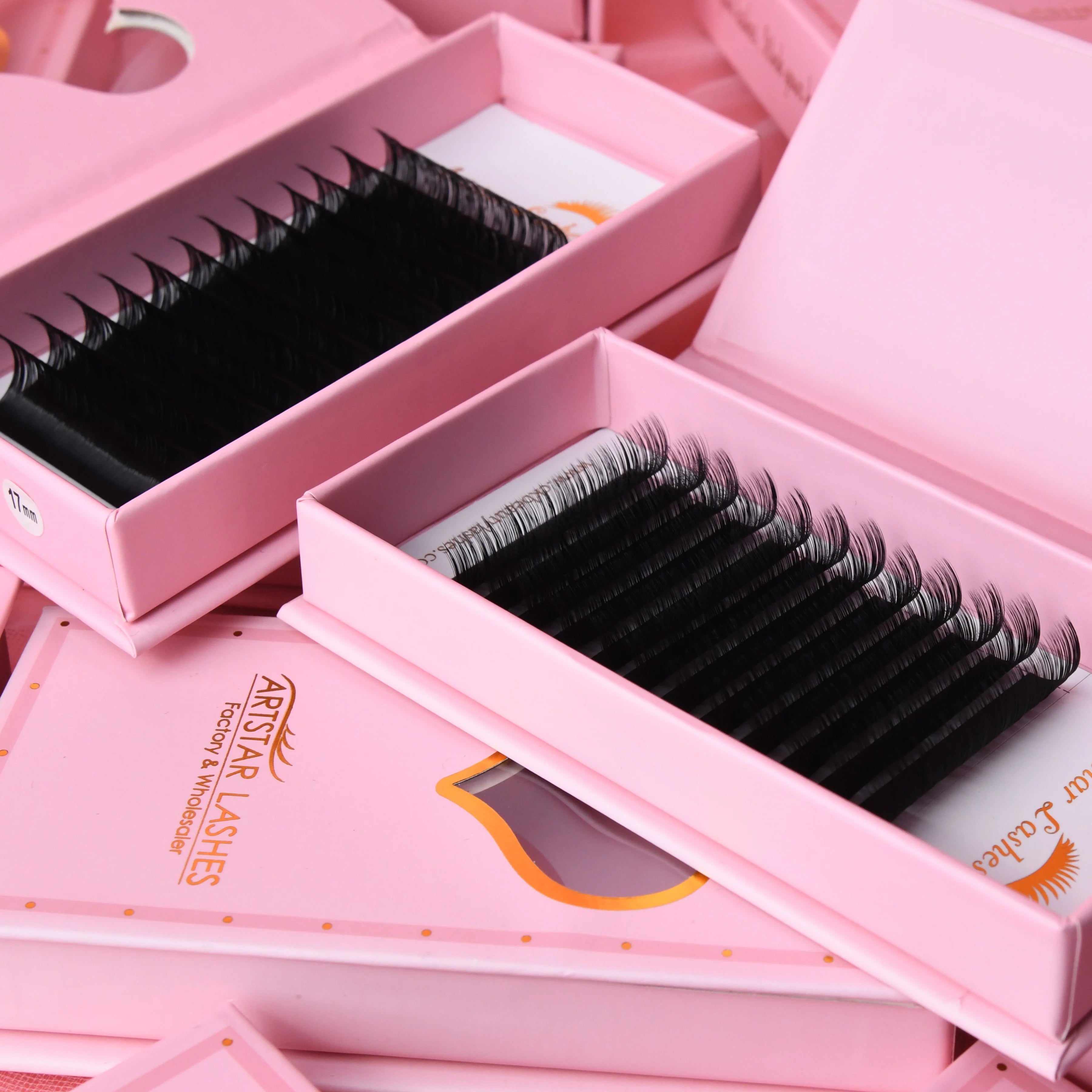 0.03 0.05 0.07 8-25mm C CC D DD L M Individual Eyelash Extensions Private Label Cashmere Silk Volume Lashes Extension Trays
