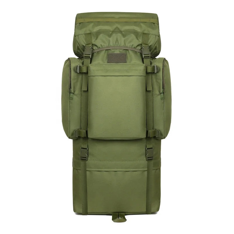 110L Large Mountaineering Bag U-shaped Back Sac Backup Tactical Backpack Waterproof Tactical Outdoor Travel Hiking Backpack