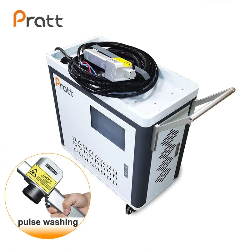 100w 200w  500w Handheld Pulsed Laser Cleaning Machine for Rust Paint Oil Removal Portable Laser Cleaner